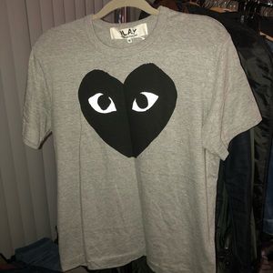 Comme Des Garçon Play Big Heart Logo T-Shirt